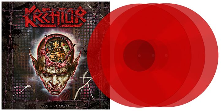 Image of Kreator Coma of souls 3-LP rot