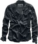 Wire Shirt, Black Premium by EMP, Langarmhemd