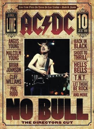 AC/DC No bull - The director's cut DVD multicolor