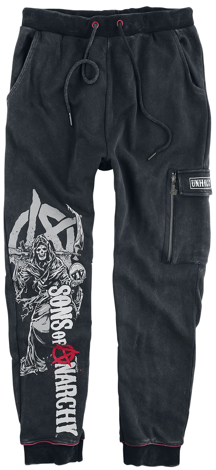 Sons Of Anarchy SOA Trainingshose dunkelgrau – 12.50% Rabatt Sons Of Anarchy SOA Trainingshose dunkelgrau – 12.50% Rabatt