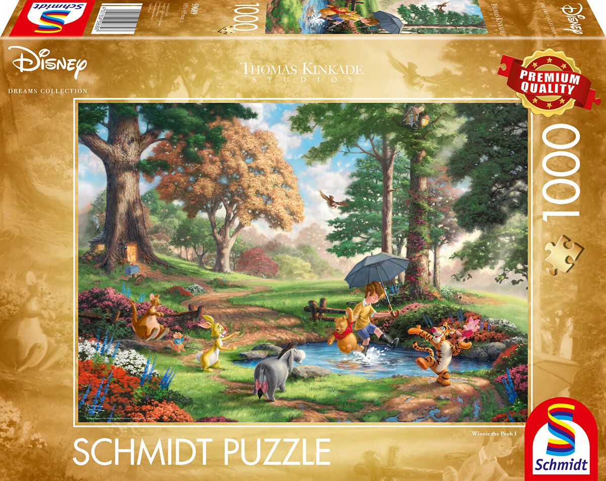 Winnie The Pooh Thomas Kinkade Studios - Disney Dreams Collection Puzzle multicolor
