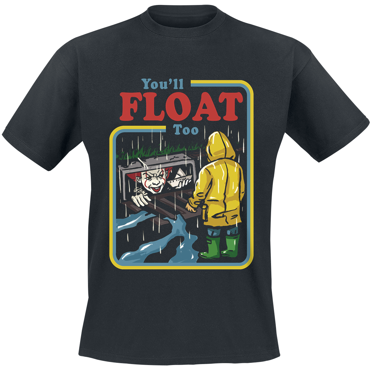 IT - You'll Float Too - T-Shirt - black image
