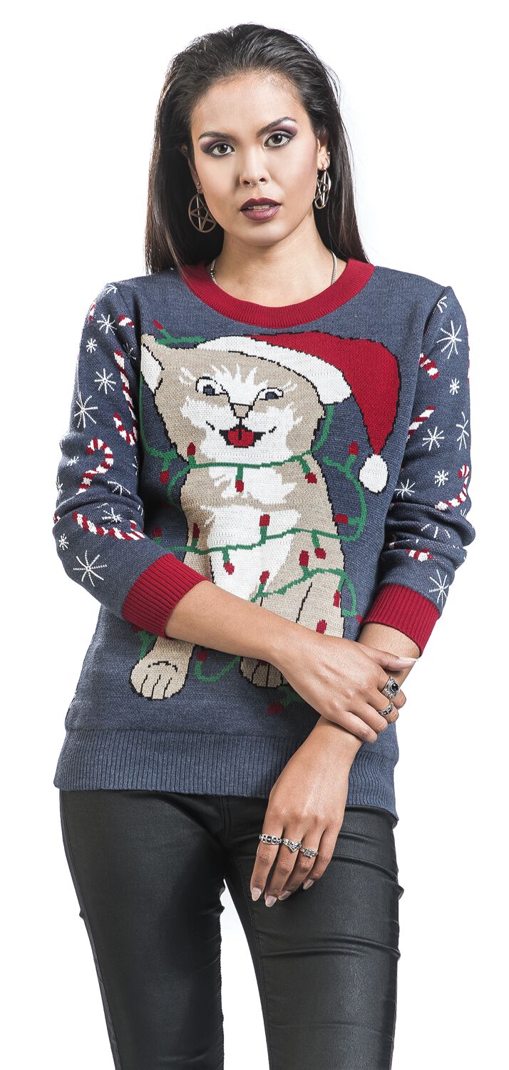 Weihnachtspullover Damen, Weihnachtspullover Damen  Produktbild-Vorschau 2