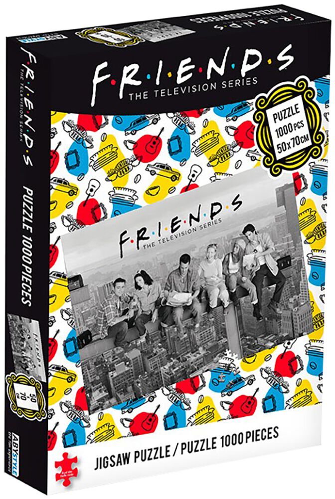 Friends Friends 1000 Teile Puzzle Puzzle schwarz weiß ABYJDP008