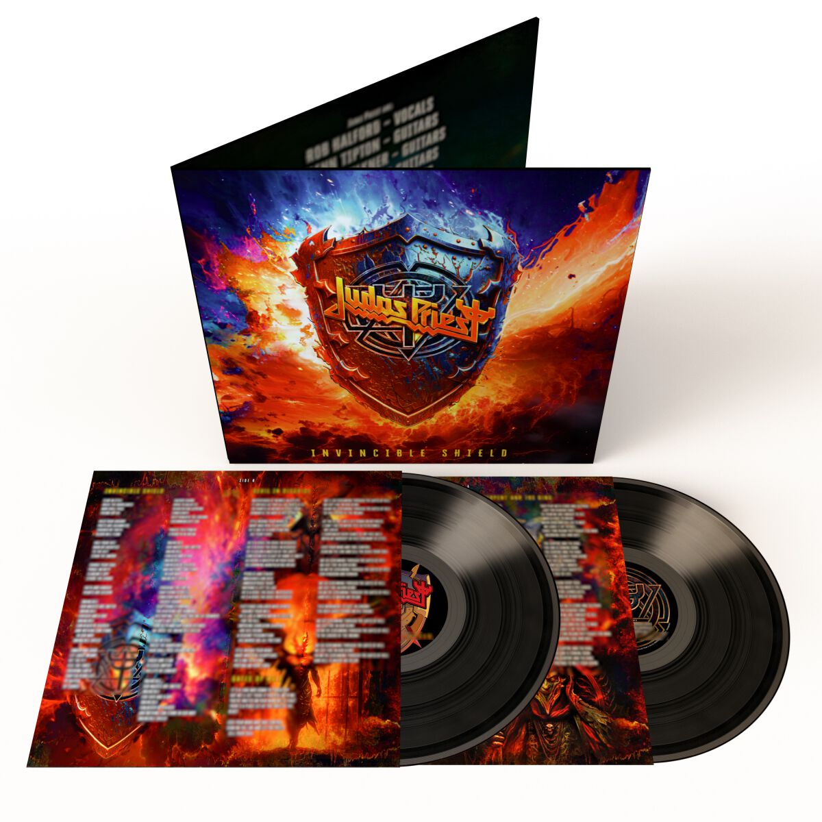 Levně Judas Priest Invincible shield (Alternative Artwork) 2-LP standard