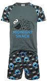 Cookie Monster - Midnight Snack, Sesamstraße, Schlafanzug