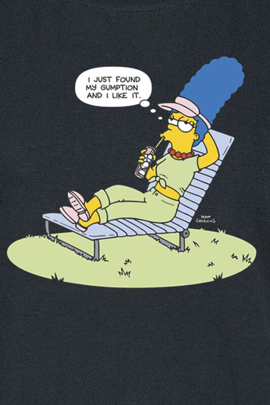 Filme & Serien Bekleidung Marge - I Just Found My Gumption | Die Simpsons T-Shirt