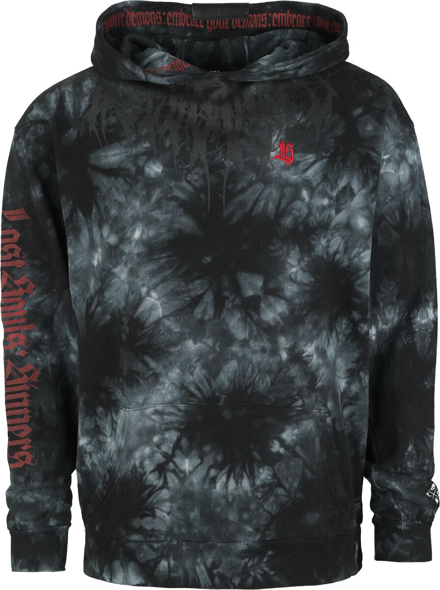 4068143321570 - Lost Souls Kapuzenpullover grau in S