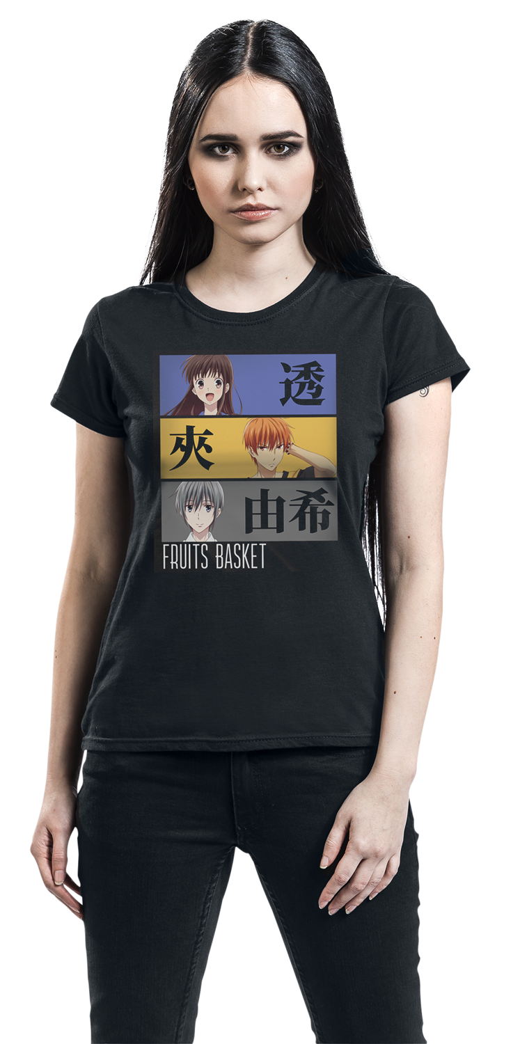 Fruits Basket The Soma Family T-Shirt schwarz - 50.02% Rabatt