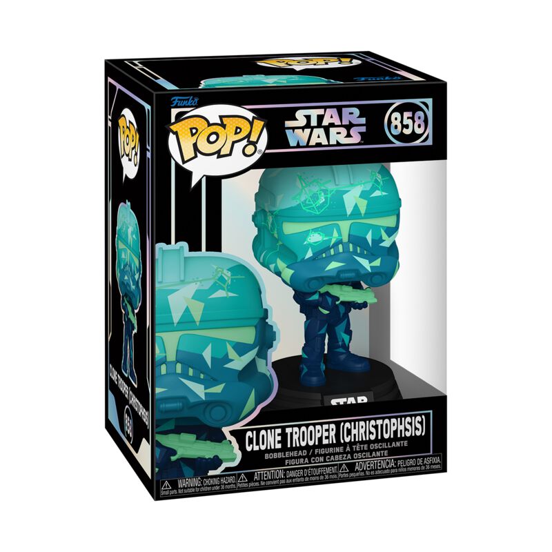 Star Wars - Clone Trooper (Christophsis) vinylfiguur 858 - Funko Pop! - Funko Shop Europe