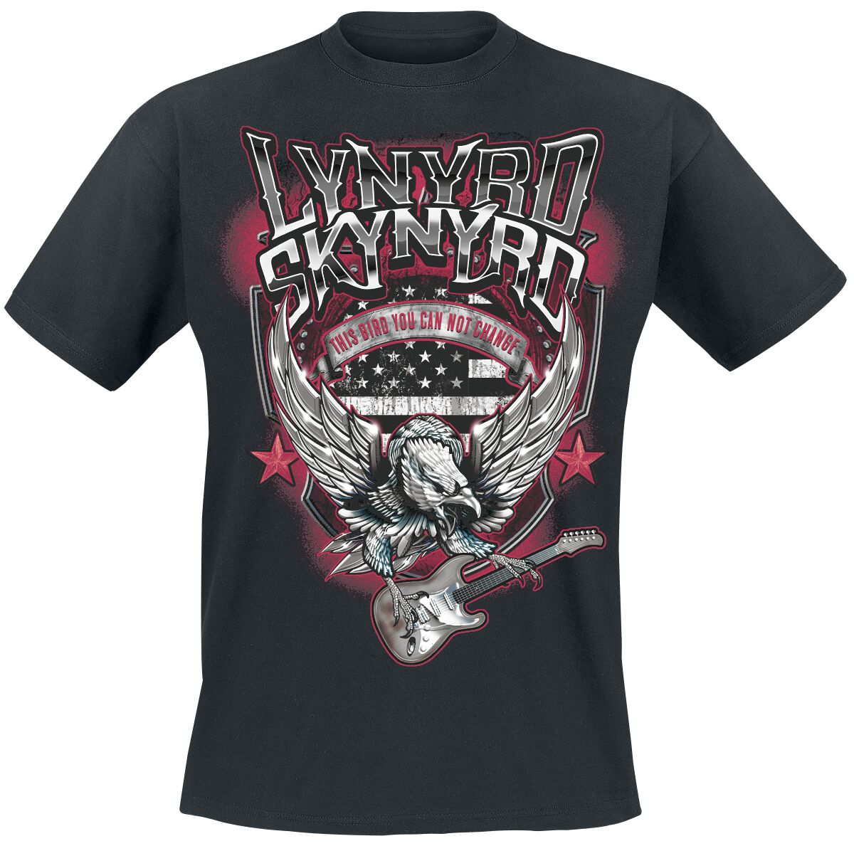 Lynyrd Skynyrd Bird With Guitar T-Shirt schwarz – 26.10% Rabatt Lynyrd Skynyrd Bird With Guitar T-Shirt schwarz – 26.10% Rabatt