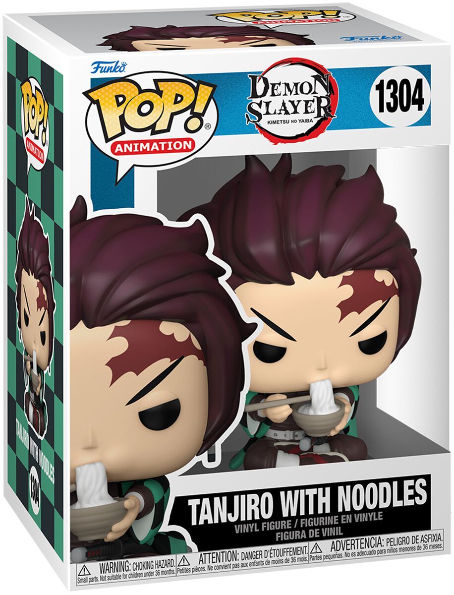 Demon Slayer – Tanjiro with Noodles Vinyl Figur 1304 – Funko Pop! Figur – Funko Shop Deutschland – Lizenzierter Fanartikel
