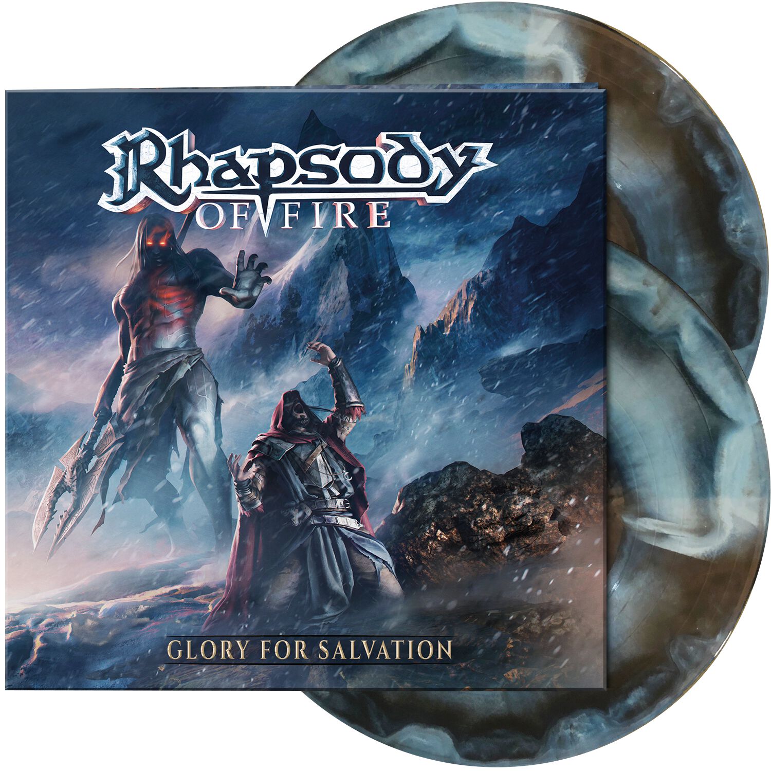 Glory for salvation von Rhapsody Of Fire – 2-LP (Coloured, Gatefold, Limited Edition)