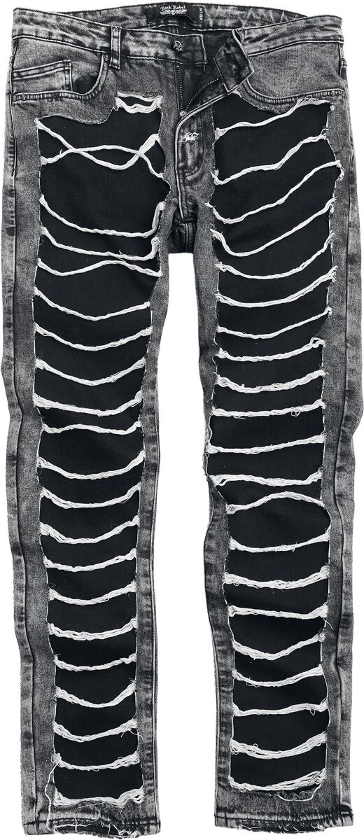 Rock Rebel by EMP Jared (Sim Fit) Jeans schwarz in W30L32