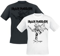Trooper - Doppelpack, Iron Maiden, T-Shirt