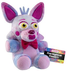 Funko Plush - FT Foxy (Tie Dye) Figur, Five Nights At Freddy's, Plüschfigur