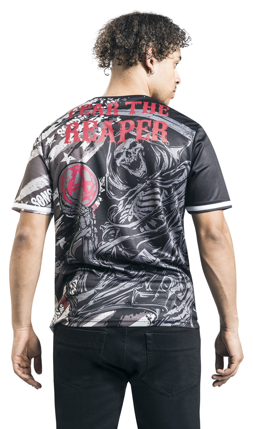 Sons Of Anarchy Fear The Reaper T-Shirt multicolor - 20.01% Rabatt
