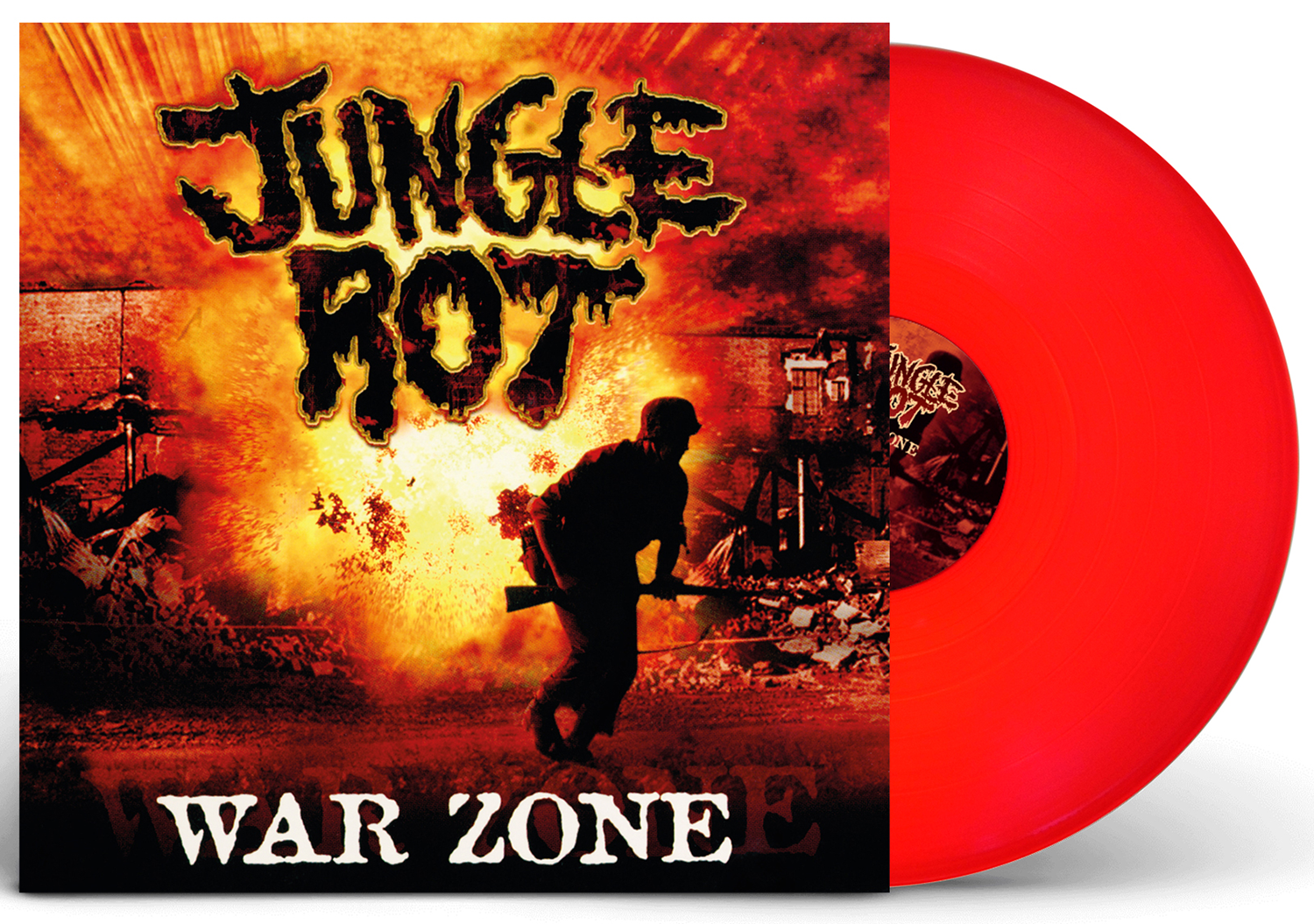 Jungle Rot - War zone - LP - rot