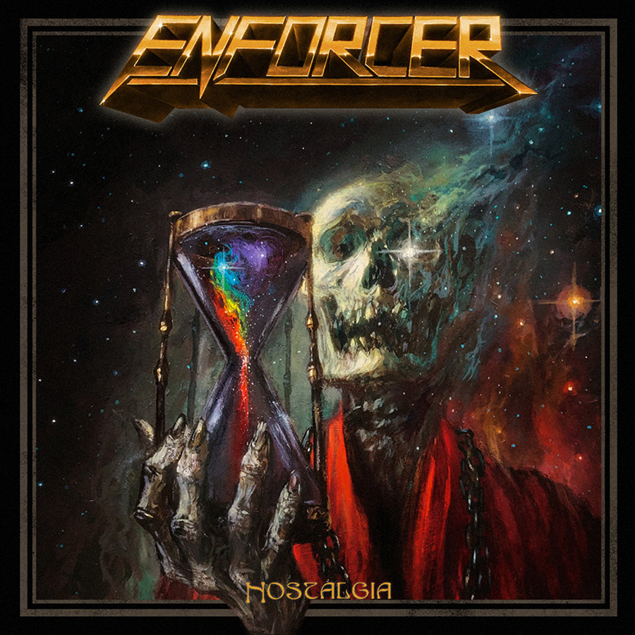 Enforcer Nostalgia LP splattered