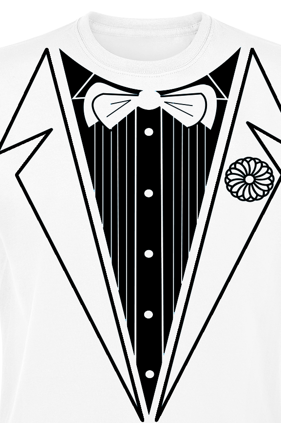 Funshirt Smoking T-Shirt weiß