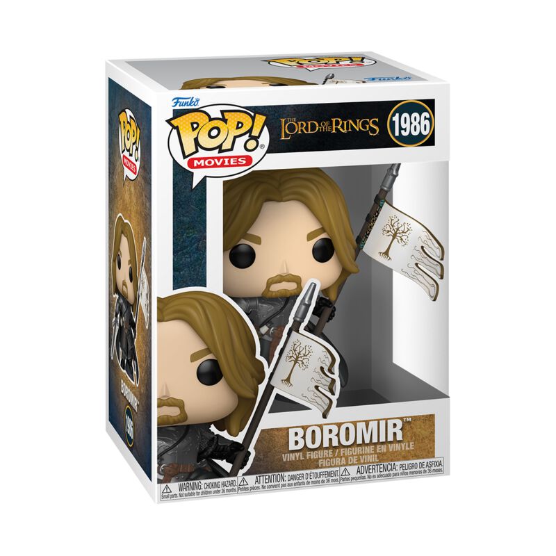 Der Herr der Ringe Boromir Vinyl Figur 1986 Funko Pop! multicolor 90314