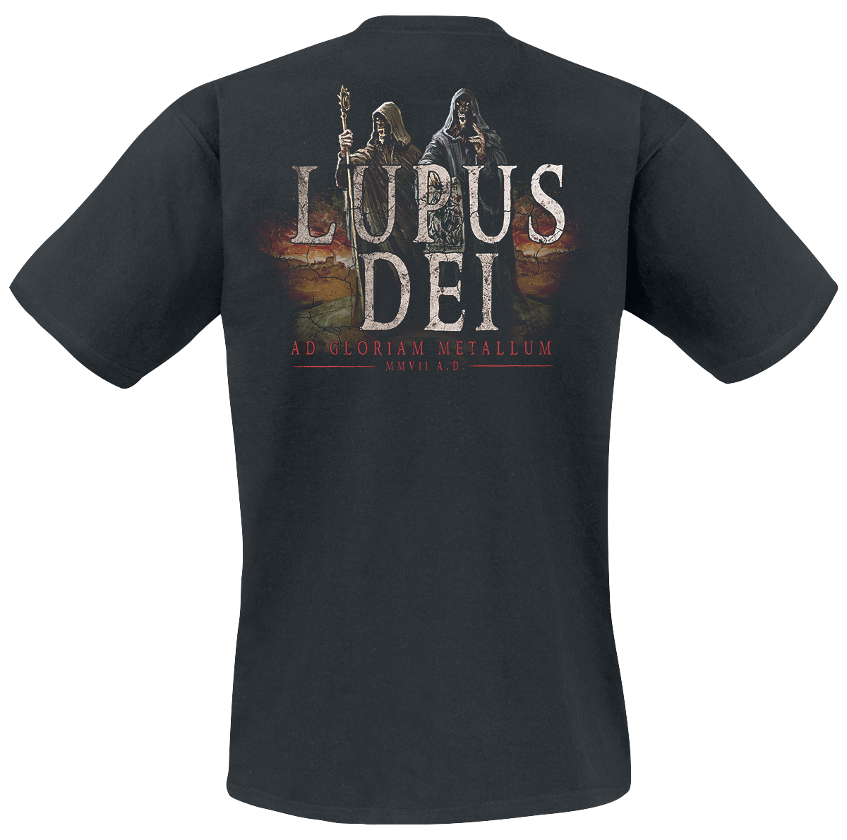 Powerwolf Lupus Dei Anniversary T-Shirt schwarz