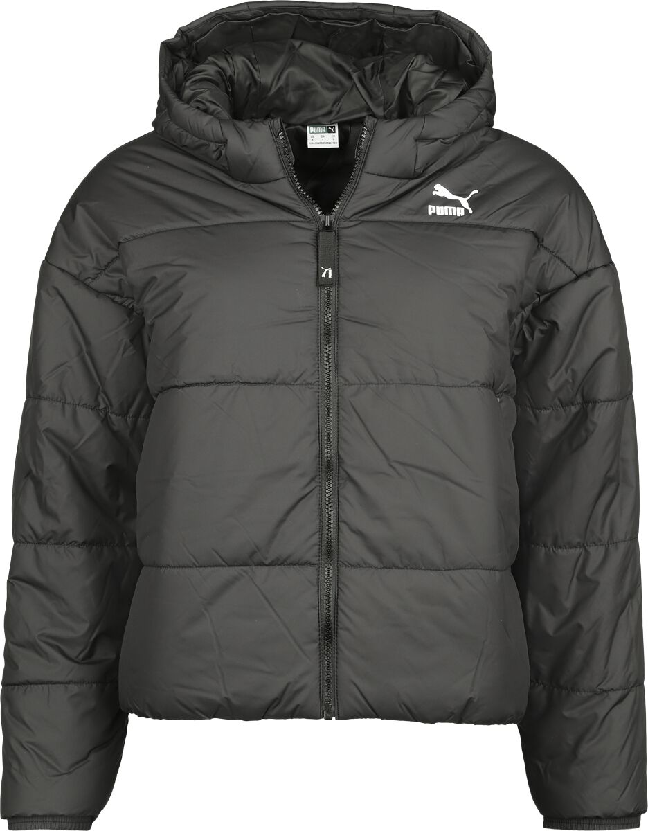 Puma Classics Padded Jacket Winterjacke schwarz in XL