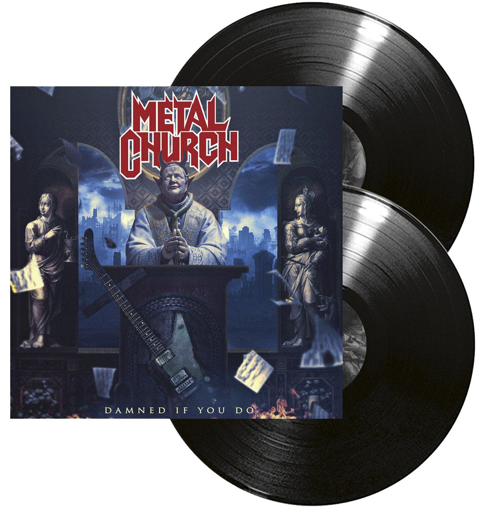 Metal Church Damned if you do LP multicolor