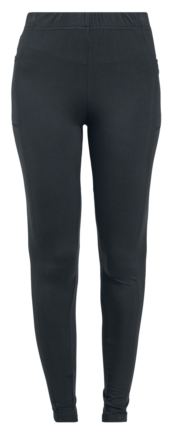Leggings für Damen  schwarz "Leggings With Pockets" von RED by EMP