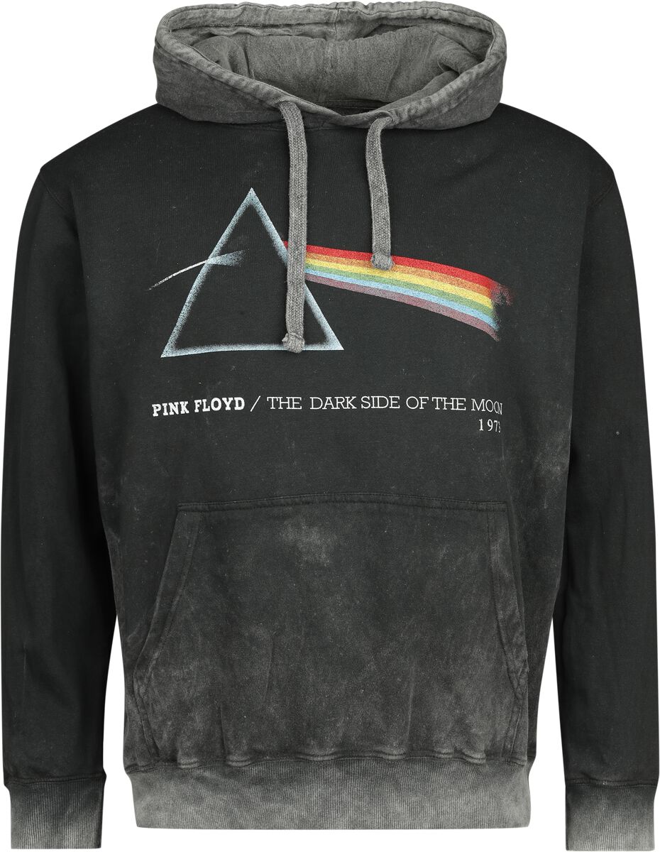 Levně Pink Floyd The Dark Side Of The Moon Mikina s kapucí šedá