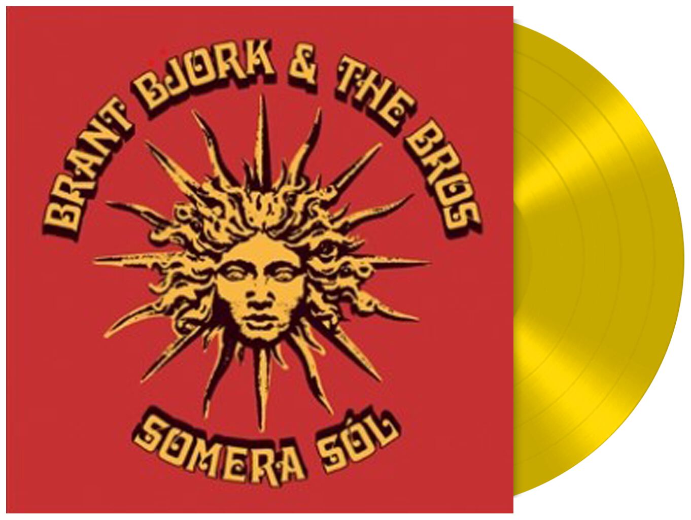 Image of Brant Bjork & The Bros Somera Sól LP gelb