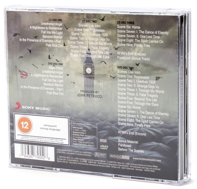 Distant memories Live in London Dream Theater CD EMP
