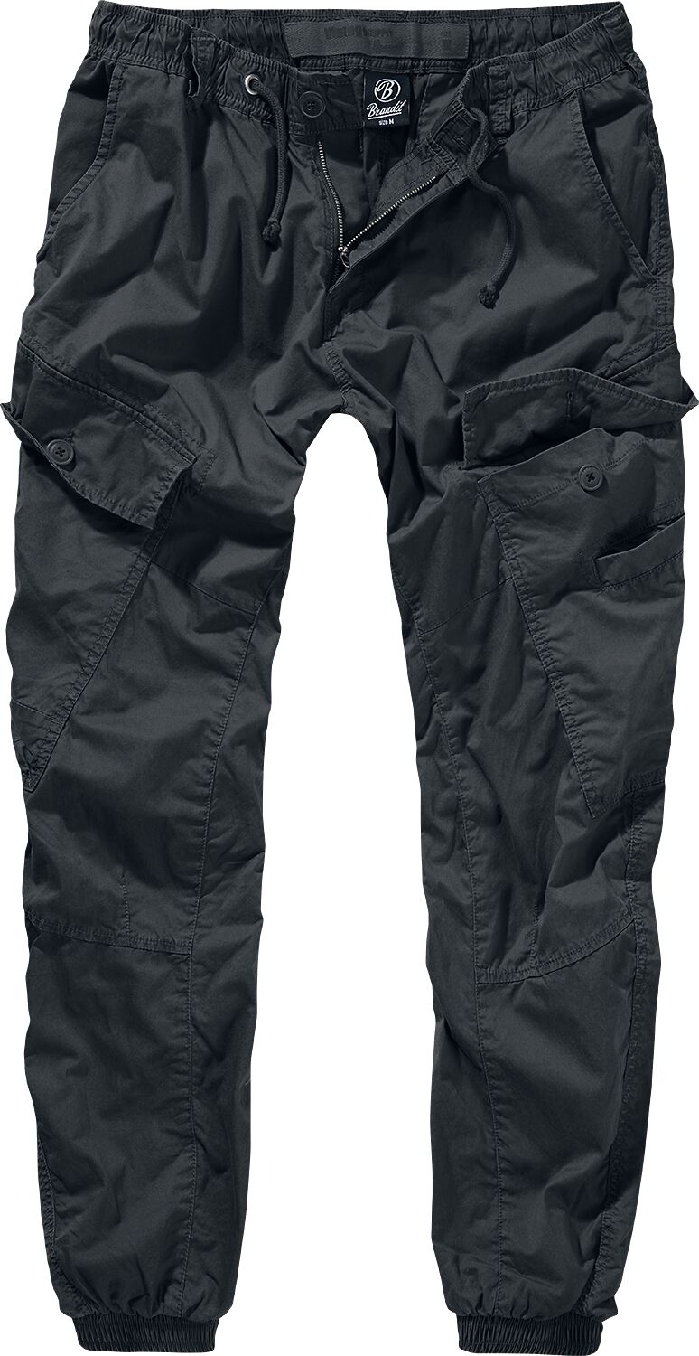 Brandit Cargohose - Ray Vintage Trouser - S bis 3XL - für Männer - Größe M - schwarz