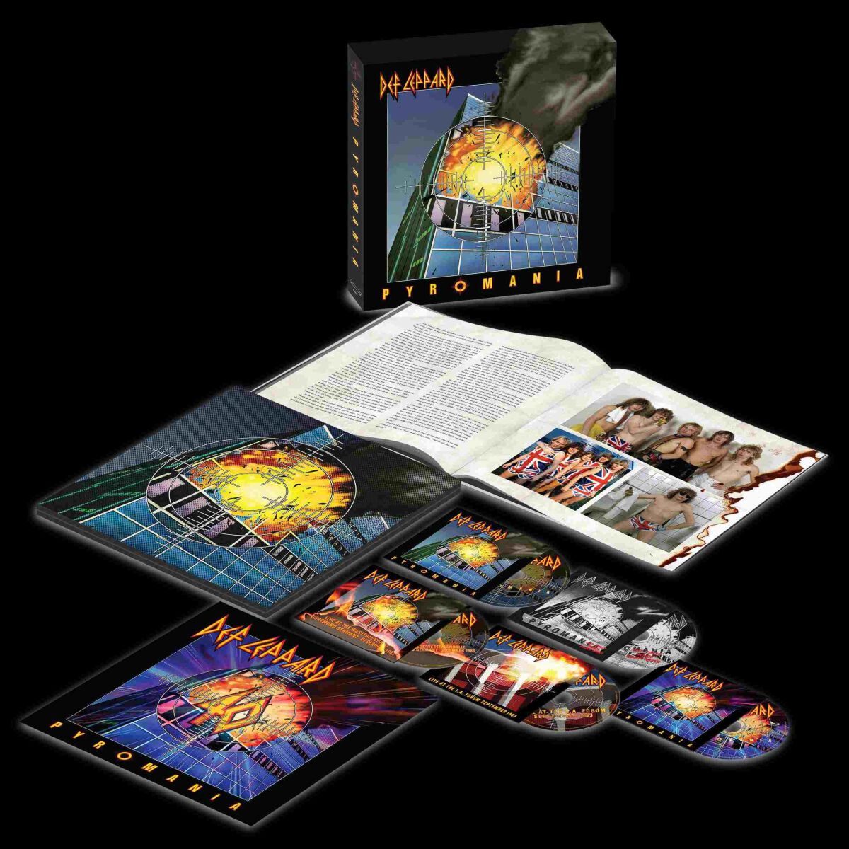 Levně Def Leppard Pyromania 4-CD & Blu-ray standard