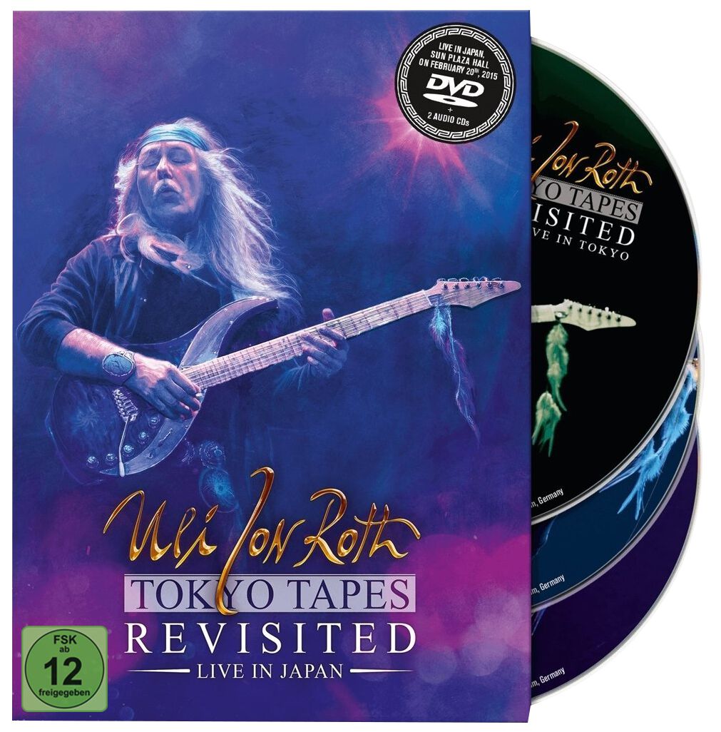 Levně Uli Jon Roth Tokyo tapes revisited - Live in Japan DVD & 2-CD standard