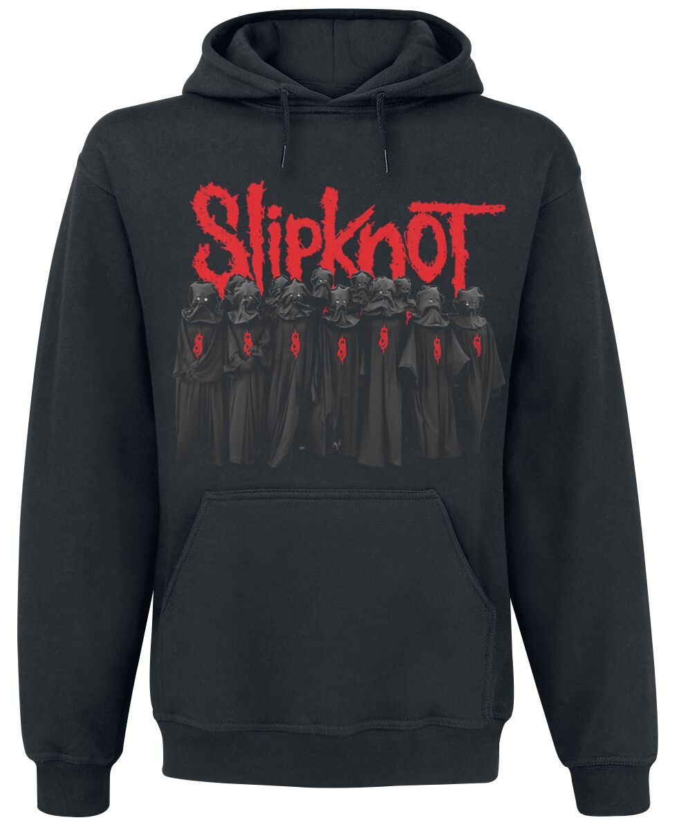 Image of Felpa con cappuccio di Slipknot - Slipknot Logo - S a XL - Uomo - nero