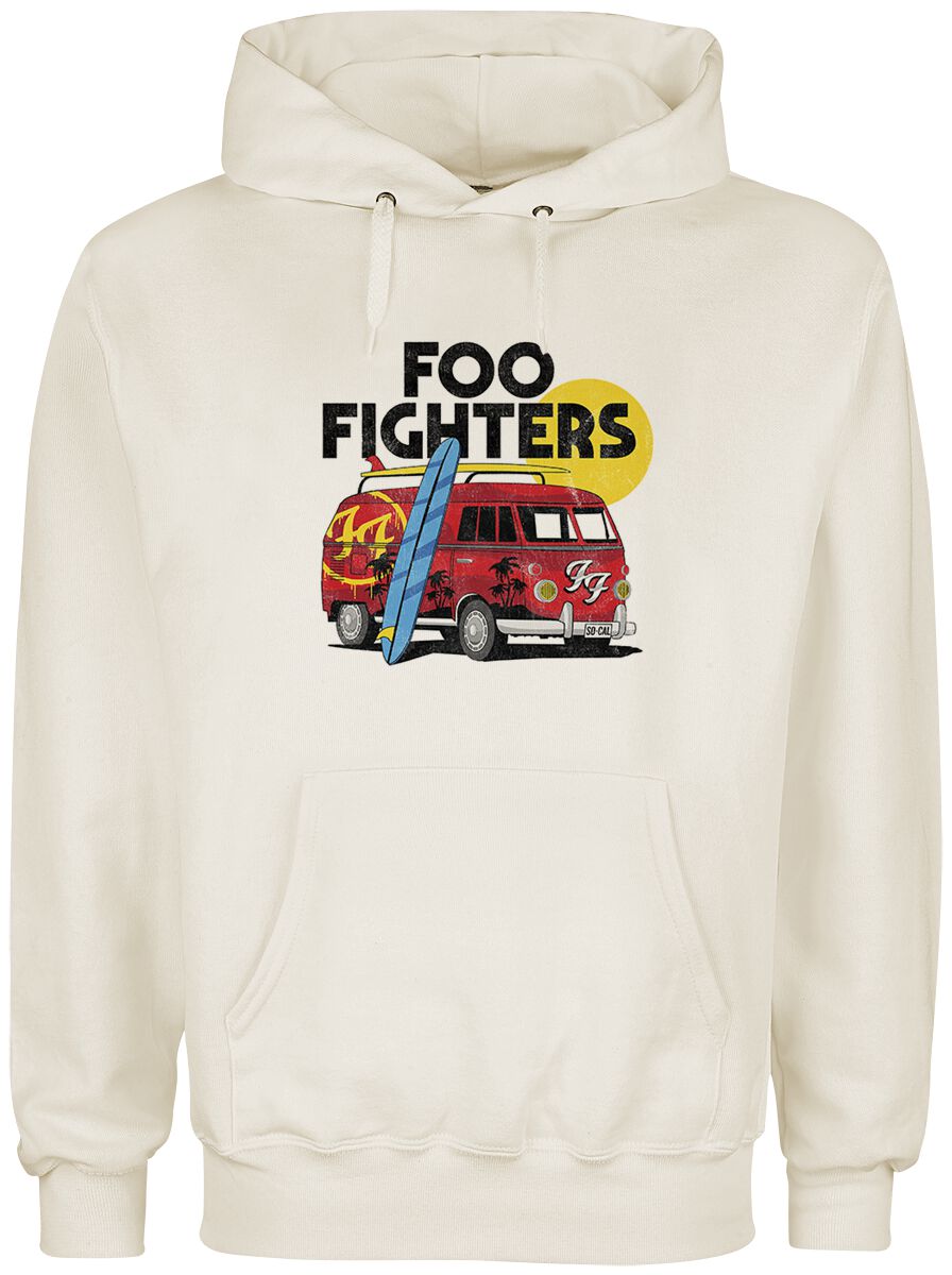 Foo Fighters Kapuzenpullover - VAN Men Off - S bis XXL - für Männer - Größe XXL - beige  - Lizenziertes Merchandise!