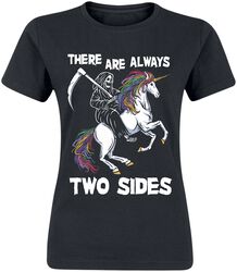 There Are Always To Sides, Einhorn, T-Shirt