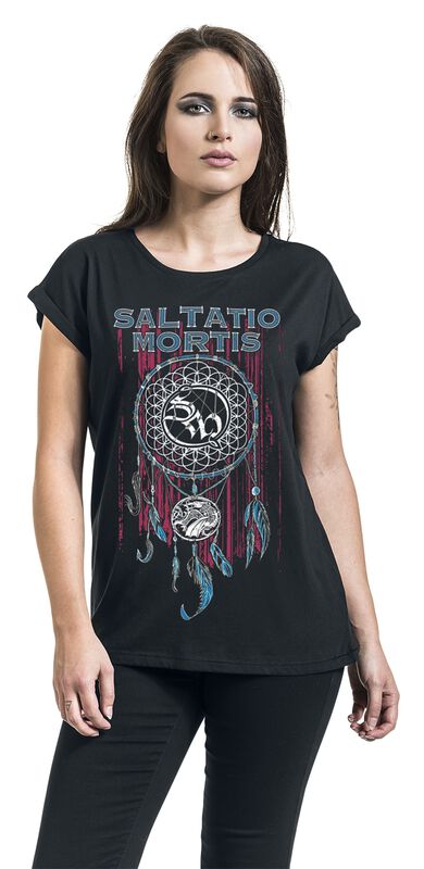 Band Merch Saltatio Mortis Dreamcatcher | Saltatio Mortis T-Shirt