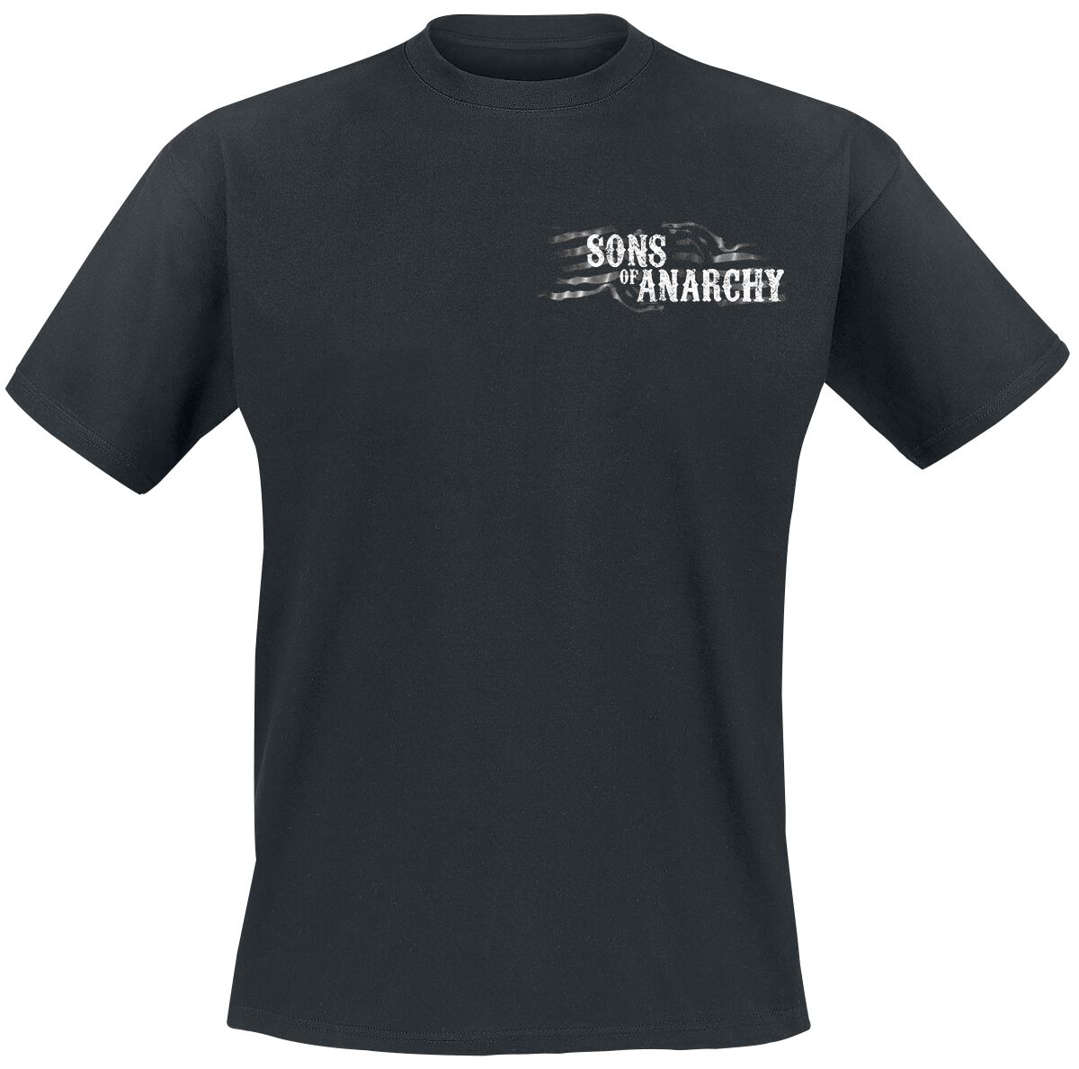 Sons Of Anarchy Redwood Pocket T-Shirt black
