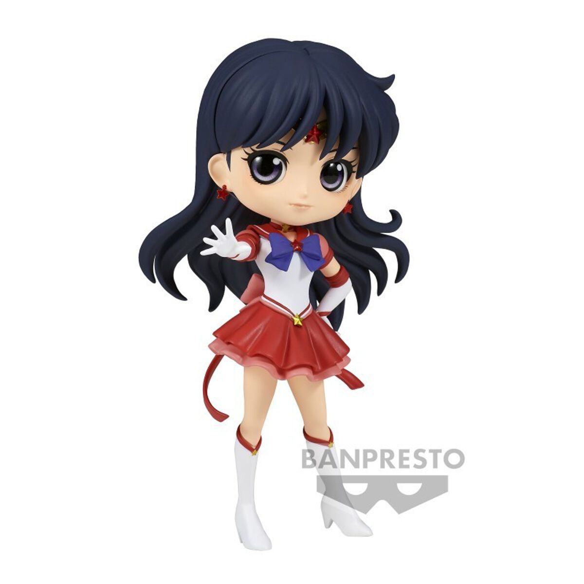 Sailor Moon – Anime Sammelfiguren – Banpresto – Sailor Moon Pretty Guardian – Eternal Sailor Mars – Q Posket – multicolor  – Lizenzierter Fanartikel