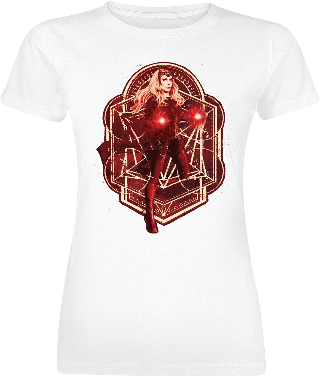 Doctor Strange In The Multiverse Of Madness – Wanda T-Shirt weiß Doctor Strange In The Multiverse Of Madness – Wanda T-Shirt weiß