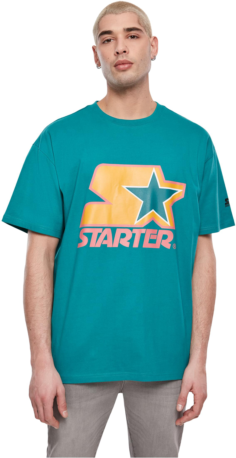 Starter Starter Colored Logo Tee Trikot grün