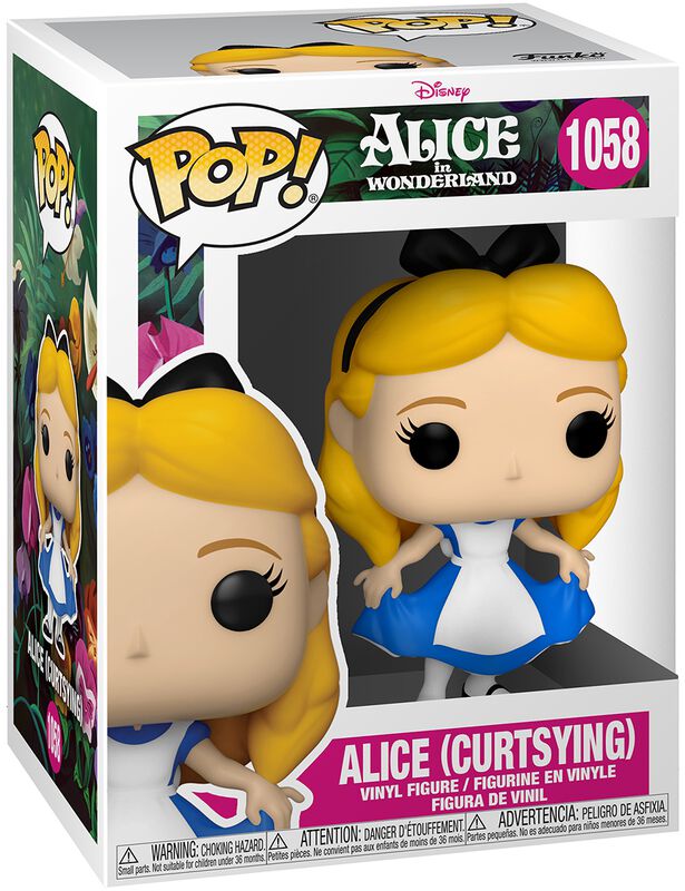 Alice (Curtsying) Vinyl Figur 1058
