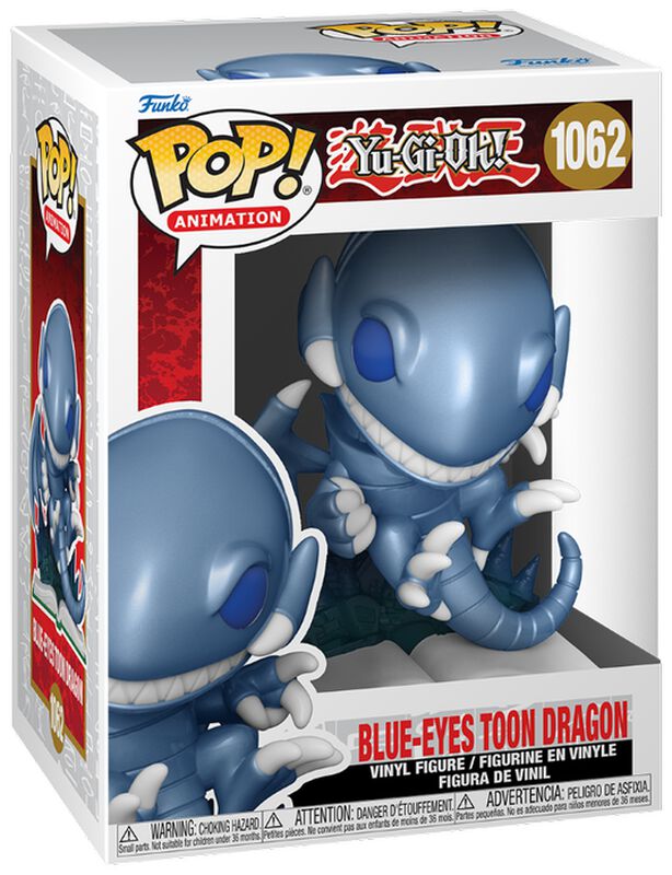 Blue-Eyes Toon Dragon Vinyl Figur 1062 (MT - metallic)
