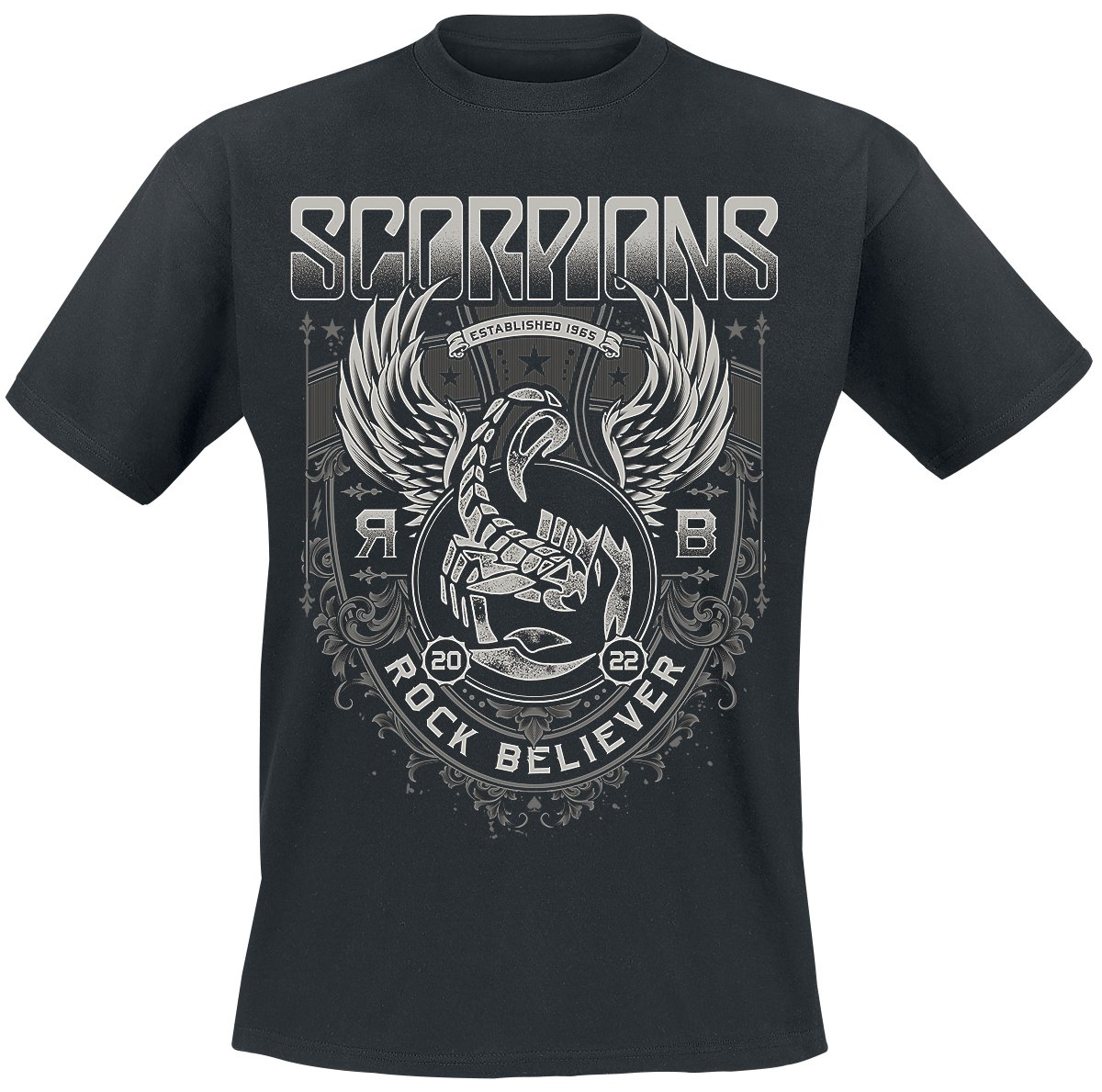 Scorpions - Rock Believer Ornaments - T-Shirt - schwarz