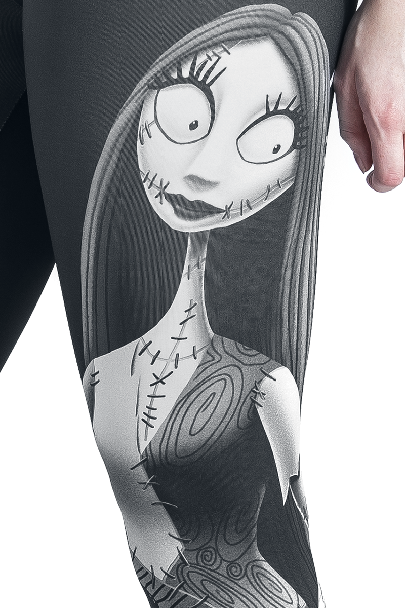 The Nightmare Before Christmas Jack Skellington & Sally - Simply Meant To Be Leggings schwarz