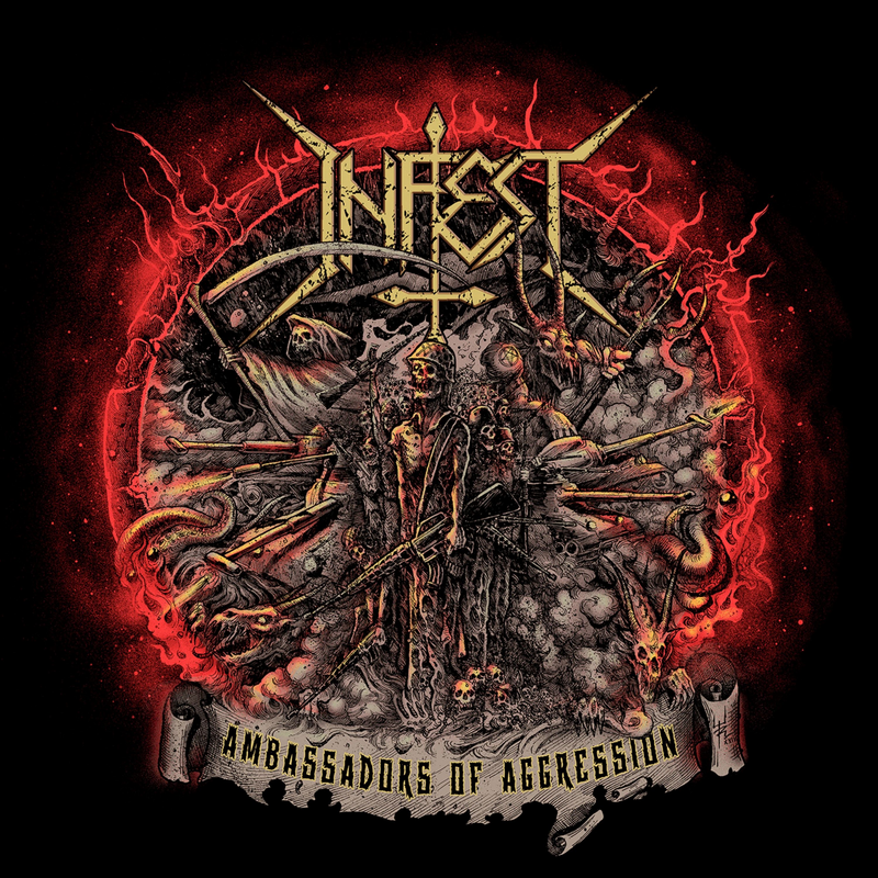 LP  av Infest - Ambassador Of Aggression -  -