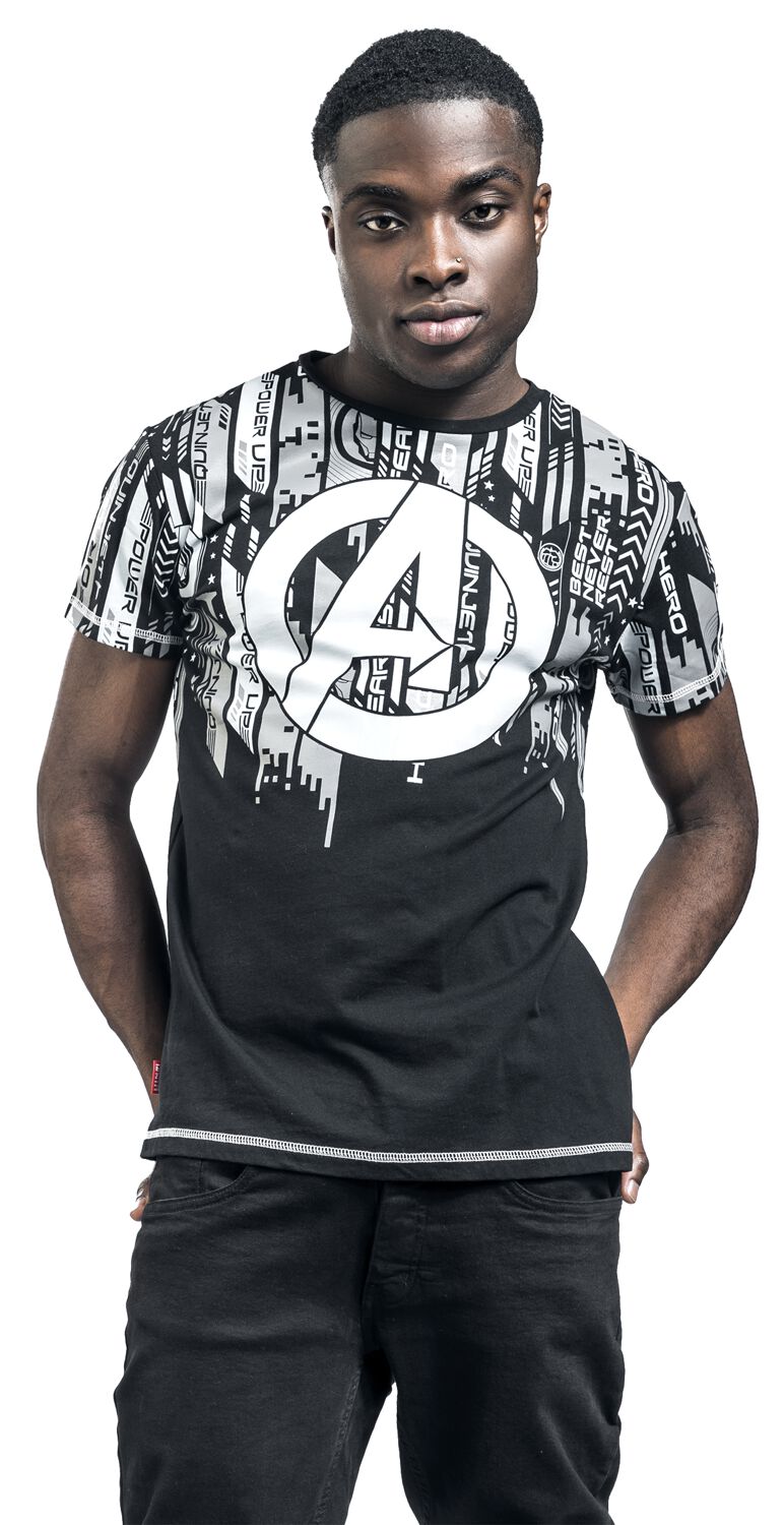 A-Logo T-Shirt multicolor von Avengers
