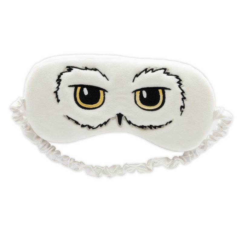 Harry Potter  Sleep Mask - Hedwig - for Women - white-black